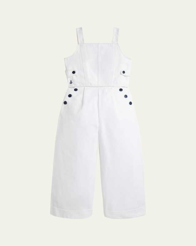 Girl's Canvas Two-Piece Set, Size 7-16